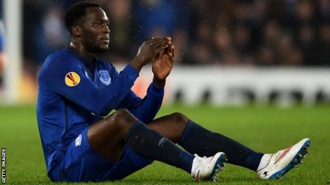 Romelu Lukaku of Everton