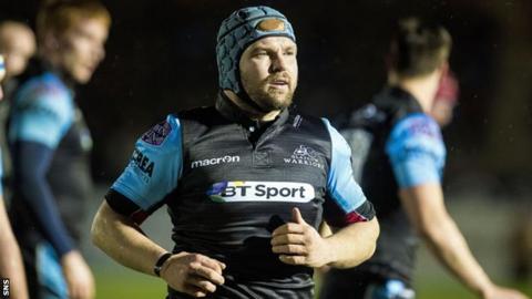 Glasgow Warriors forward Dougie Hall