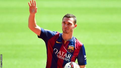 Barcelona defender Thomas Vermaelen
