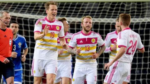 Christophe Berra's late goal gave Scotland a 1-0 win over Northern Ireland