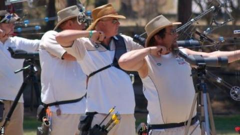 Guernsey archery team