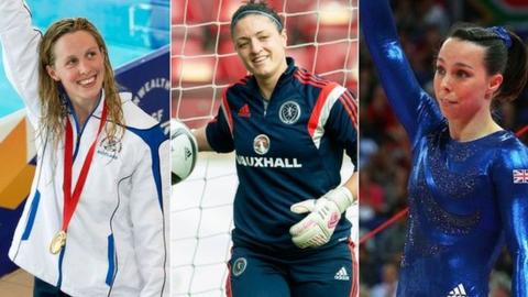 Hannah Miley, Gemma Fay & Beth Tweddle