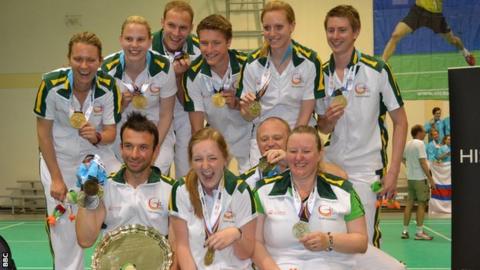 Guernsey badminton team
