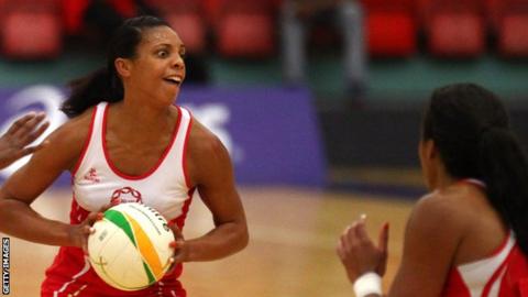 stacey francis yorkshire jets leaves bath team netball commonwealth represented glasgow england games also
