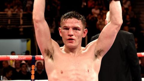 Willie Limond won the Lonsdale belt in June 2014