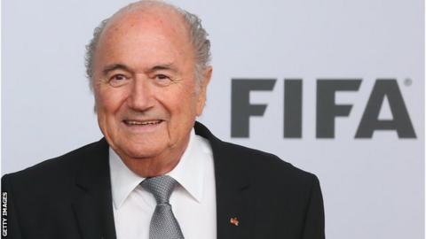 Fifa president Sepp Blatter