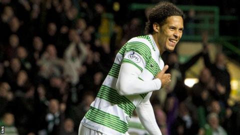 Celtic defender Virgil van Dijk