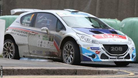Craig Breen has won the Circuit of Ireland