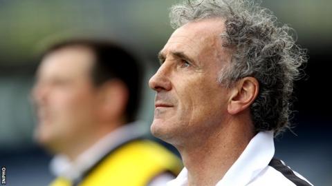 Tyrone manager Mattie Lennon saw his team defeat Ulster rivals Monaghan