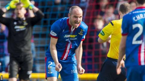 Inverness were left frustrated at a failure to take three points against Dundee