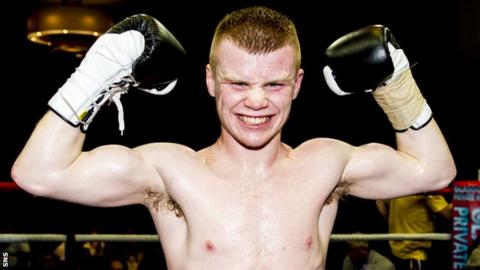 Scottish boxer Charlie Flynn