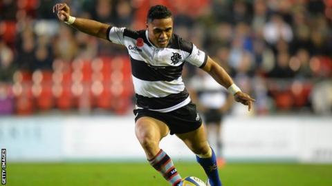Centre Francis Saili plays for Auckland Blues