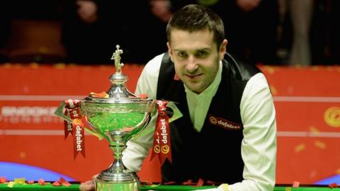2014 World Snooker champion Mark Selby