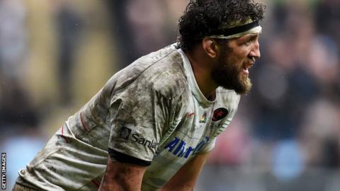 Saracens' Jacques Burger