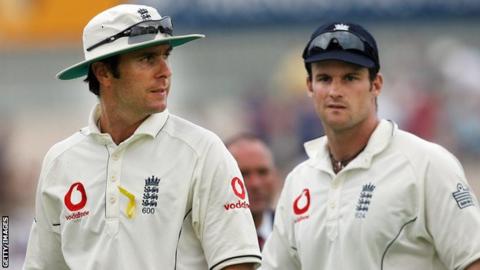 Michael Vaughan and Andrew Strauss