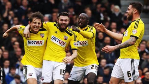 Brentford's James Tarkowski, Stuart Dallas, Toumani Diagouraga and Harlee Dean