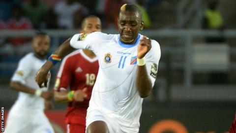 DR Congo forward Yannick Bolasie