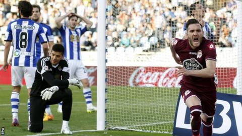 Real Sociedad v Deportivo La Coruna