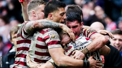 Wigan Warriors players