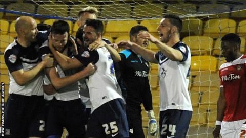 Goal scorer Cian Bolger joined Southend United from Bolton Wanderers