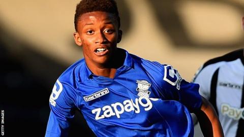Birmingham winger Demarai Gray