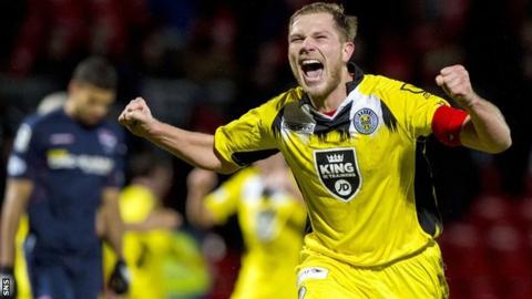 Marc McAusland made 186 appearances for St Mirren