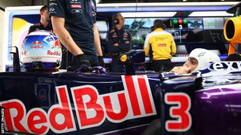 Red Bull driver Daniel Ricciardo
