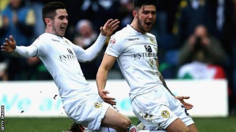 Lewis Cook and Alex Mowatt
