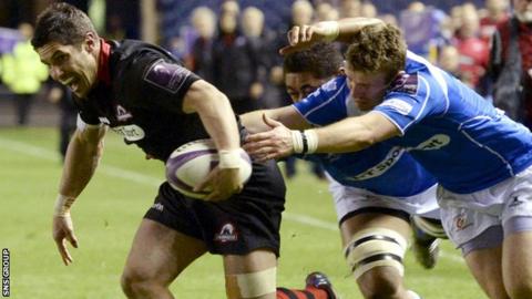 Phil Burleigh played a starring role for Edinburgh on Friday