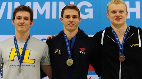 Tom Fannon, Ben Proud and Andrew Weatheritt (left to right)
