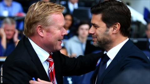 Ronald Koeman and Mauricio Pochettino