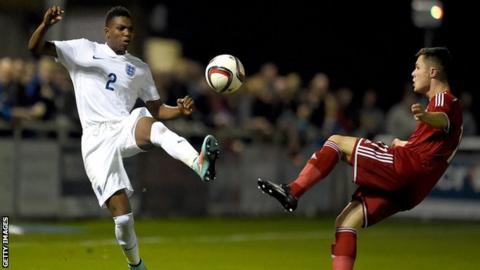 Wales beat England 1-0 in this season's Victory Shield