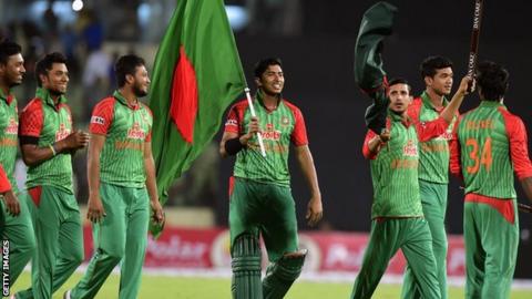 Bangladesh celebrate