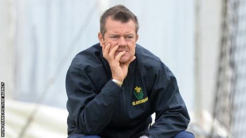Glamorgan head coach Toby Radford