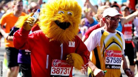 Marathon fun-runner