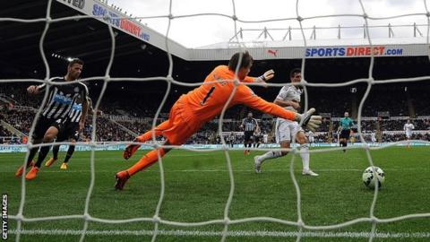 Jack Cork scores for Newcastle