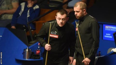 Mark Allen and Barry Hawkins