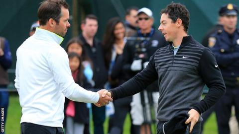 Rory McIlroy Paul Casey