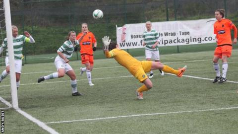 Glasgow City v Celtic in the SWPL