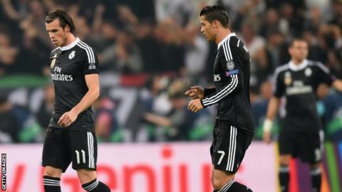 Gareth Bale and Cristiano Ronaldo
