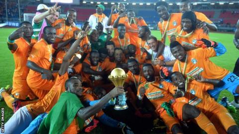 Ivory Coast's Nations Cup winners