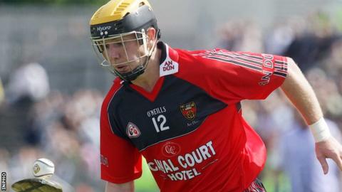 Down hurler Conor Woods