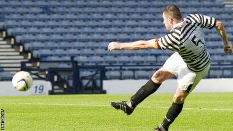 Tony Quinn fired in the winning goal on 118 minutes