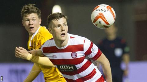 Hamilton defender Michael Devlin