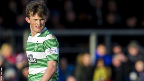 Celtic midfielder Liam Henderson