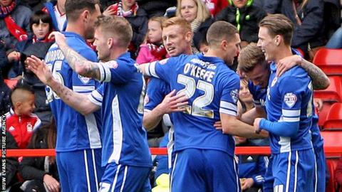 Cardiff City players