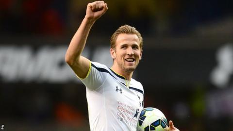 Tottenham striker Harry Kane