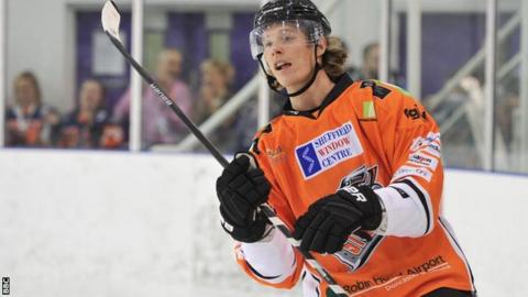 Mike Forney won the Elite league with Sheffield Steelers last season