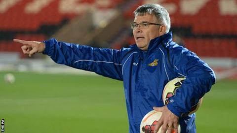 Doncaster Rovers Belles manager Glen Harris
