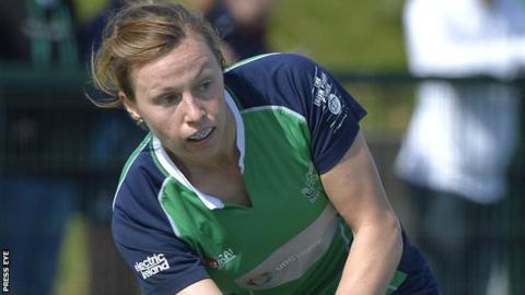 Ireland captain Megan Frazer